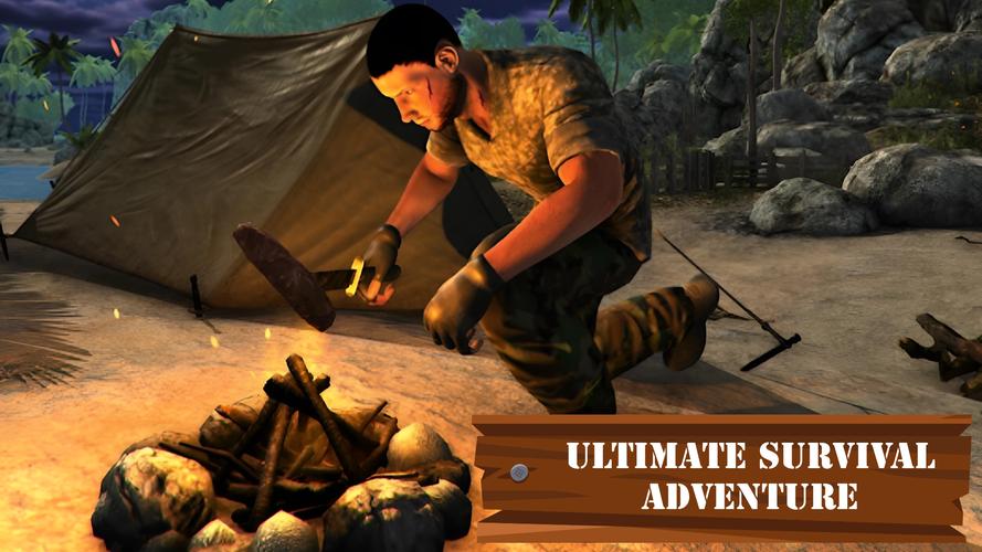 Island Jungle- Survival Games экрана 1