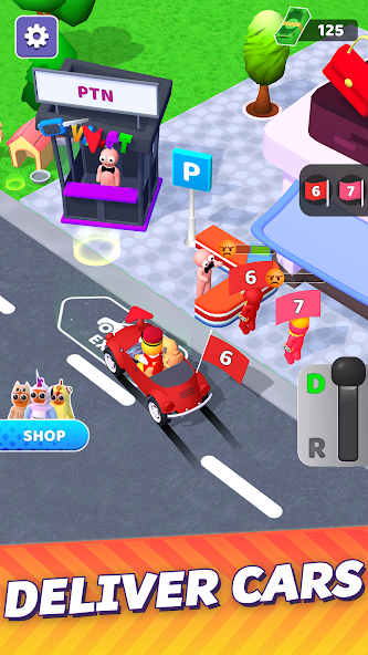 Valet Master - Car Parking Mod स्क्रीनशॉट 2