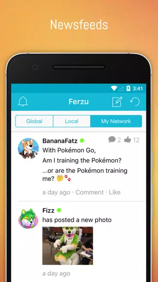 FERZU - Furries Social Network screenshot 3