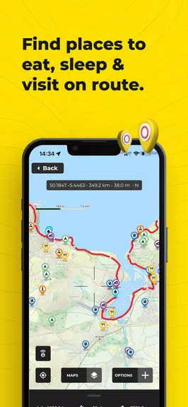 Screenshot HiiKER: App mapas trilha 4