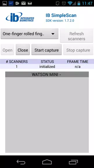 IBSimpleScan zrzut ekranu 2