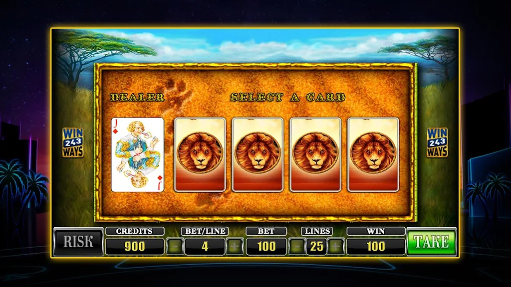 SLOT African Simba स्क्रीनशॉट 3