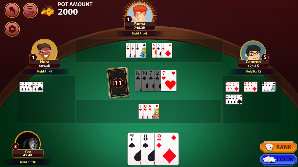 Rummy 500 : The Rummy Game screenshot 3