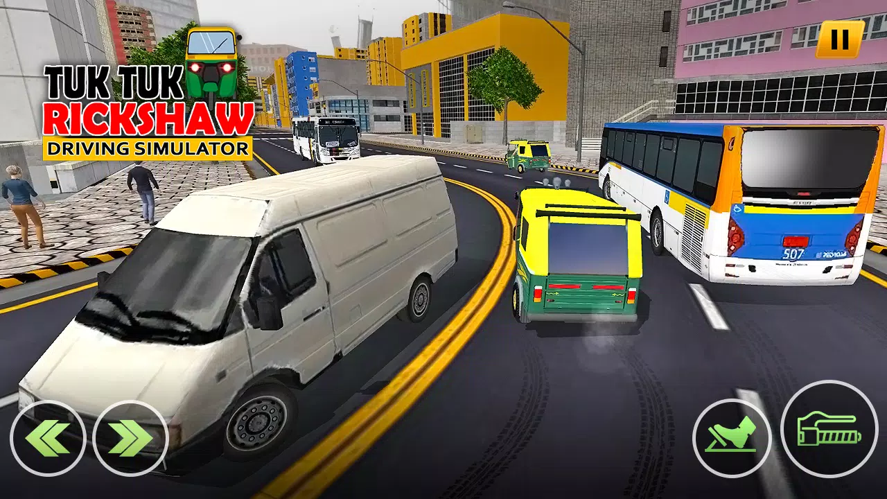 Screenshot Tuk Tuk Rickshaw Auto Driving 3