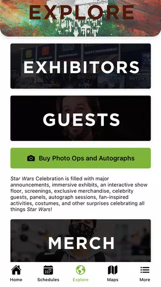 Star Wars Celebration Europe экрана 2