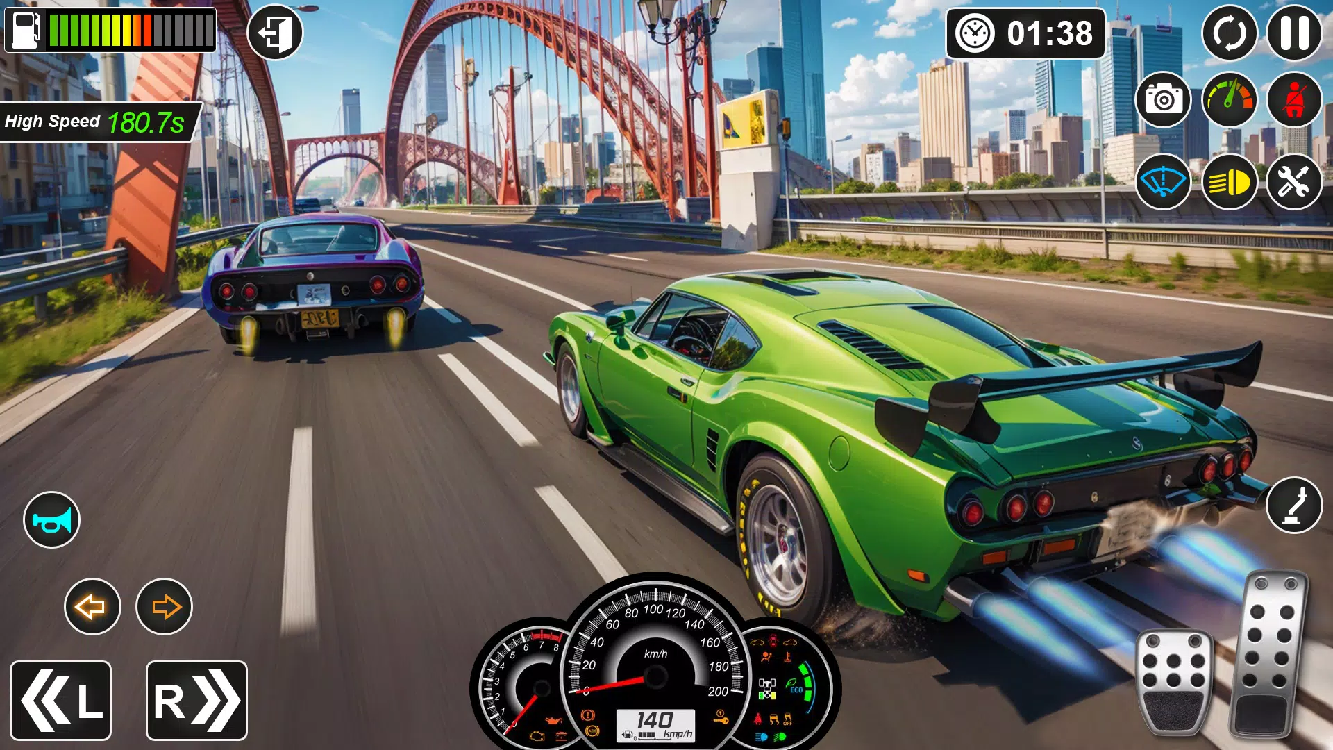 High Speed - Car Racing Game Screenshot 1