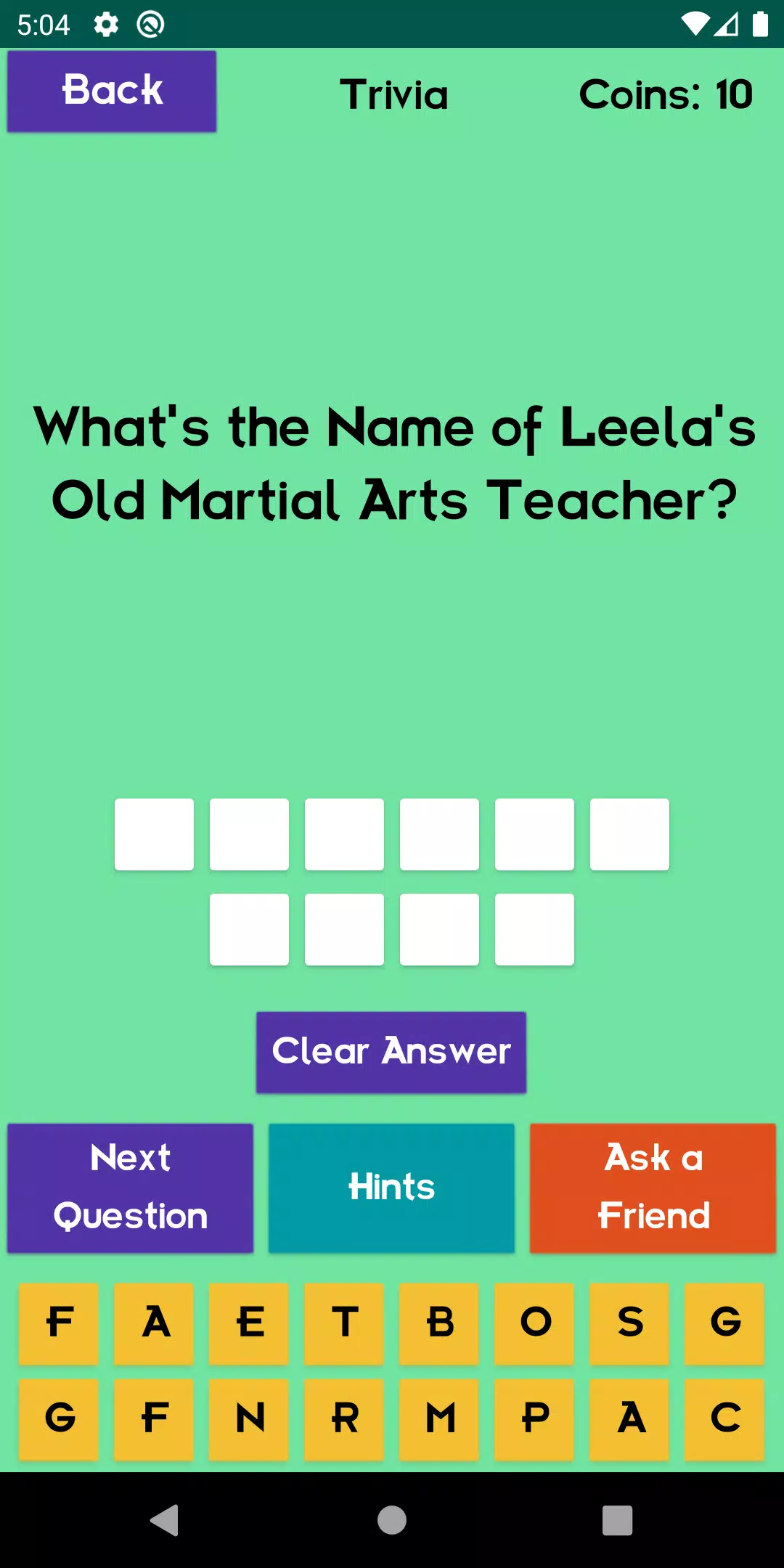 Quiz About Futurama screenshot 1