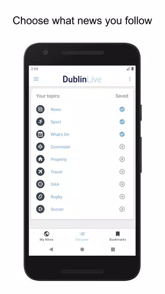 Dublin Live captura de pantalla 