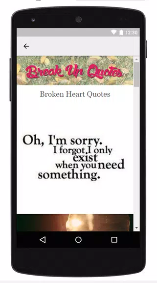 Broken Heart Quotes экрана 3