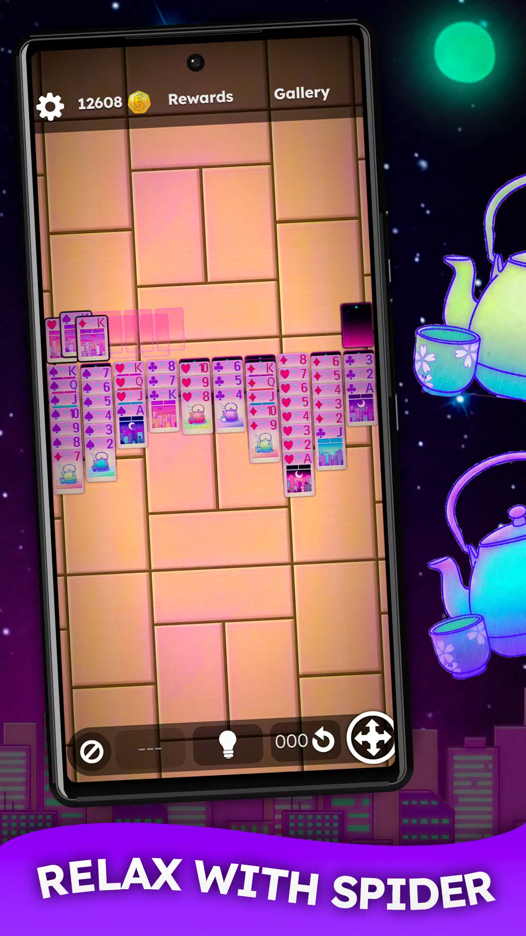 FLICK SOLITAIRE - Cozy Cards screenshot 2