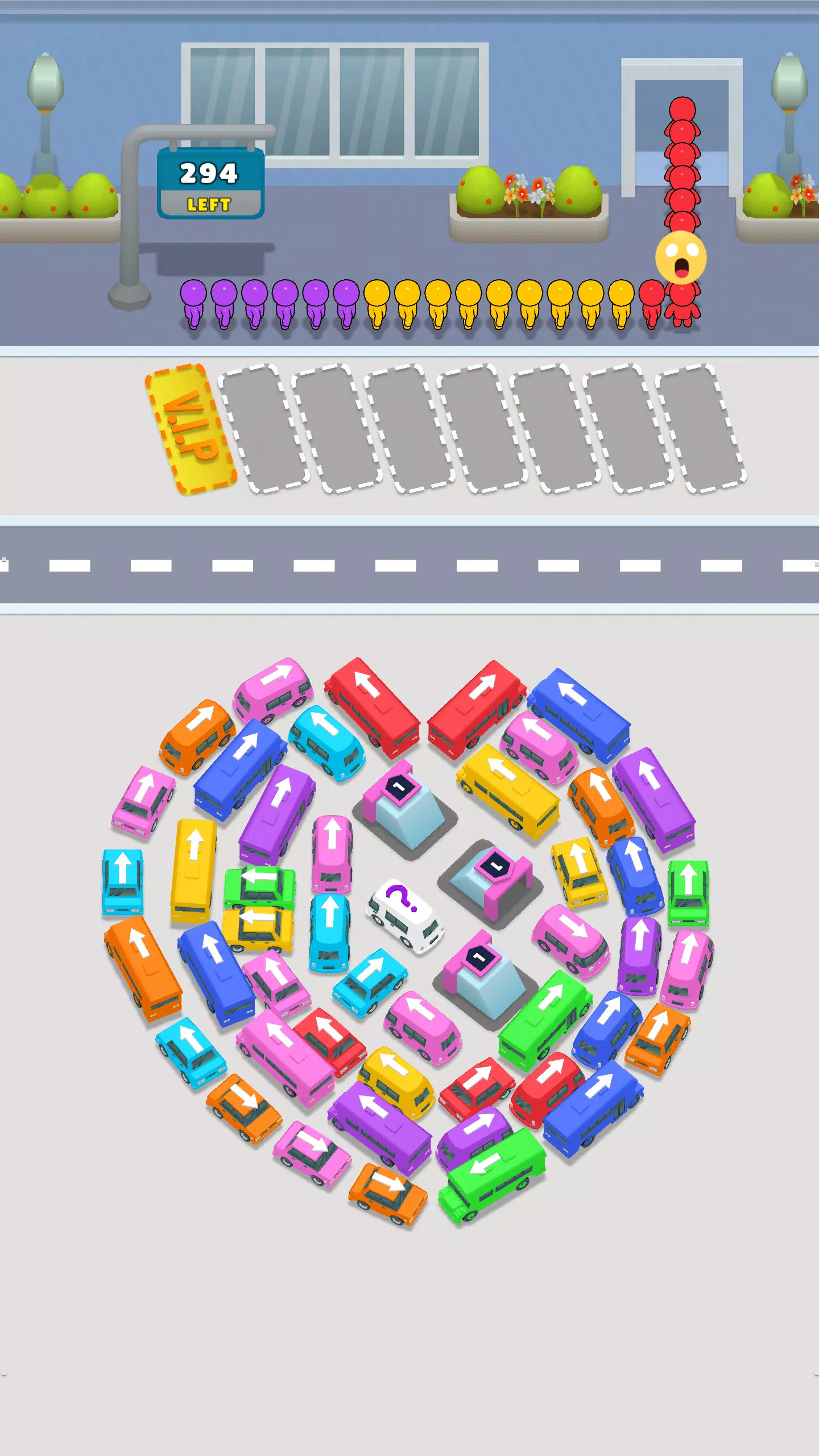 Bus Match Puzzle: Bus Shuffle ekran görüntüsü 3