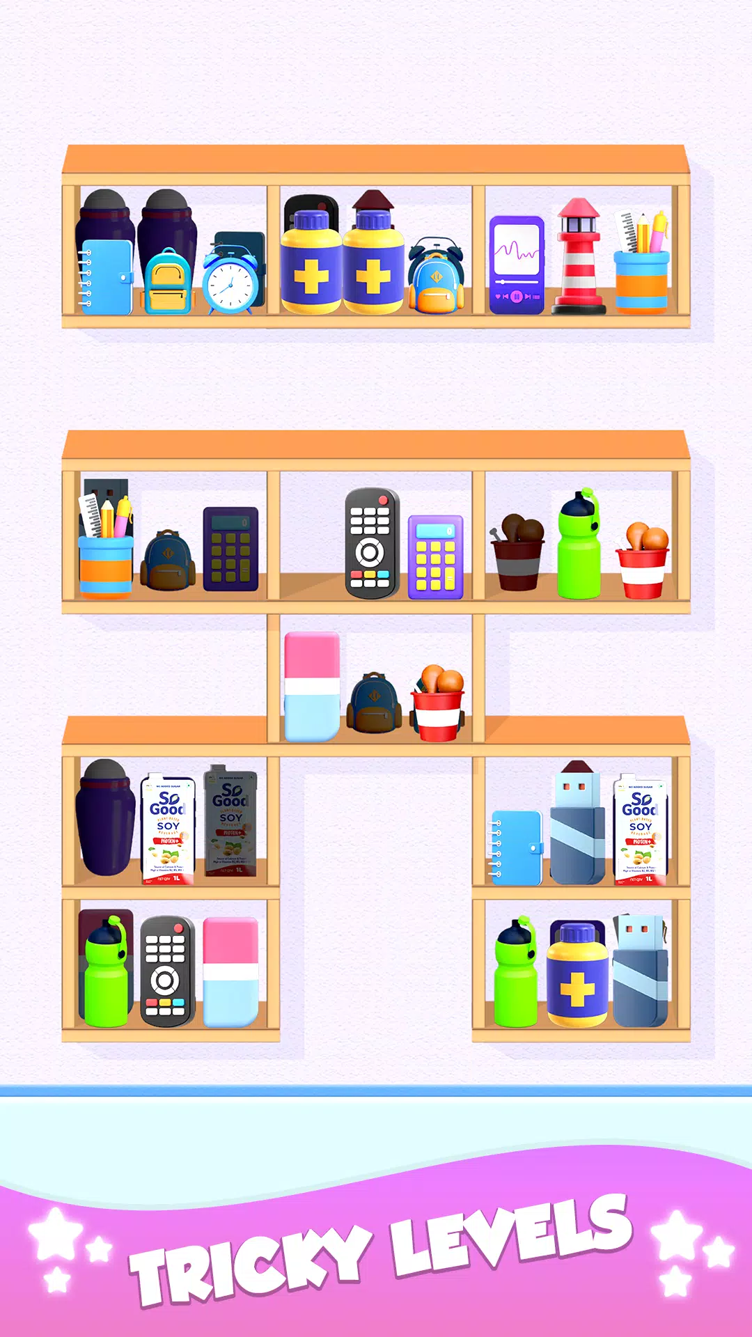 Closet Sort: Goods Match 3D screenshot 4