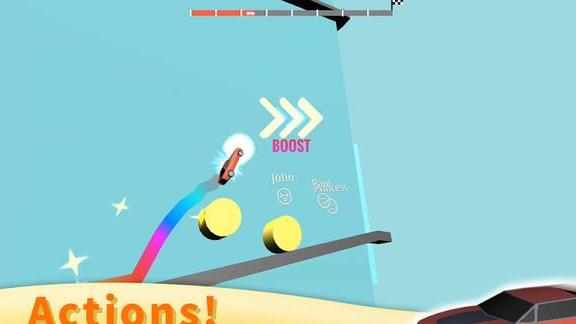 Tear Tower: Stunt Car Infinite Screenshot 1