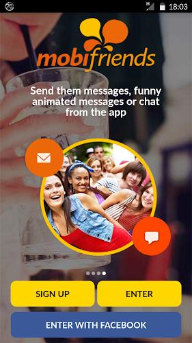 Screenshot Mobifriends: Date, meet people 4