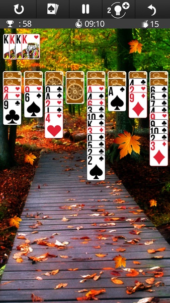 Solitaire zen earth edition 스크린샷 1