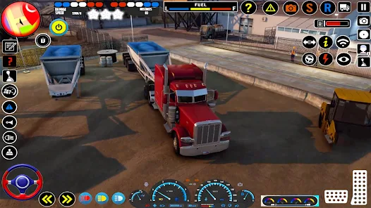 American Cargo Truck Games Sim экрана 1