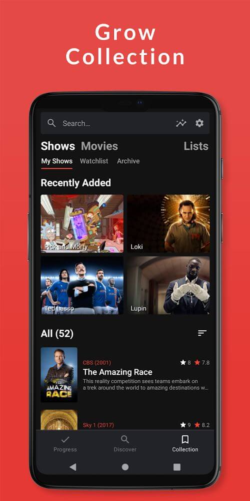 Showly: Track Shows & Movies Screenshot 2