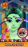 Cute Girl Halloween Makeup Art screenshot 3