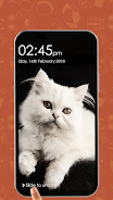 Kitty Cat Pin Lock Screen экрана 2