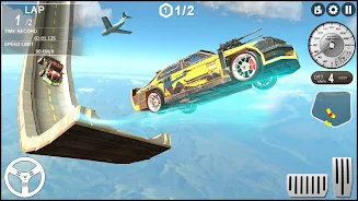 Impossible GT Racing Car Stunt ảnh chụp màn hình 4