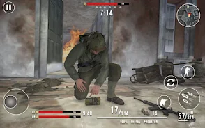 World War Games Offline: WW2 экрана 3