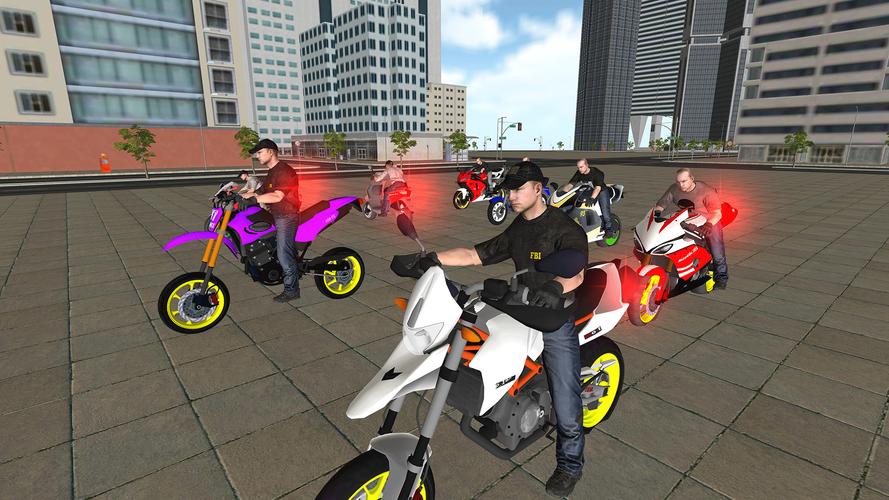 Bike Driving: Police Chase Screenshot 1
