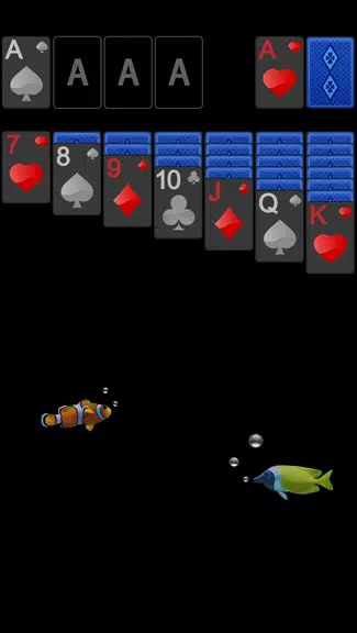 Solitaire - Dark Mode экрана 2