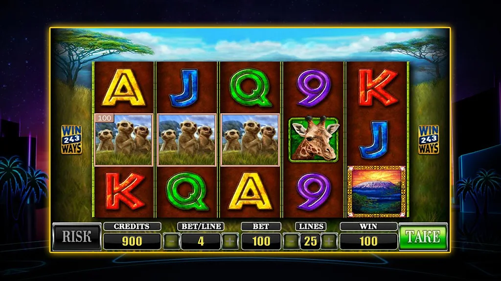 SLOT African Simba स्क्रीनशॉट 2