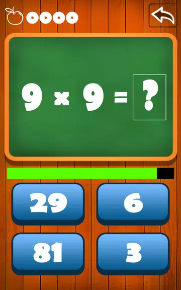 Learn multiplication table captura de pantalla 