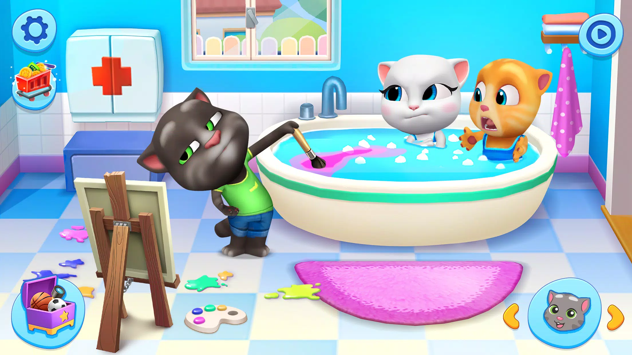 My Talking Tom Friends स्क्रीनशॉट 1
