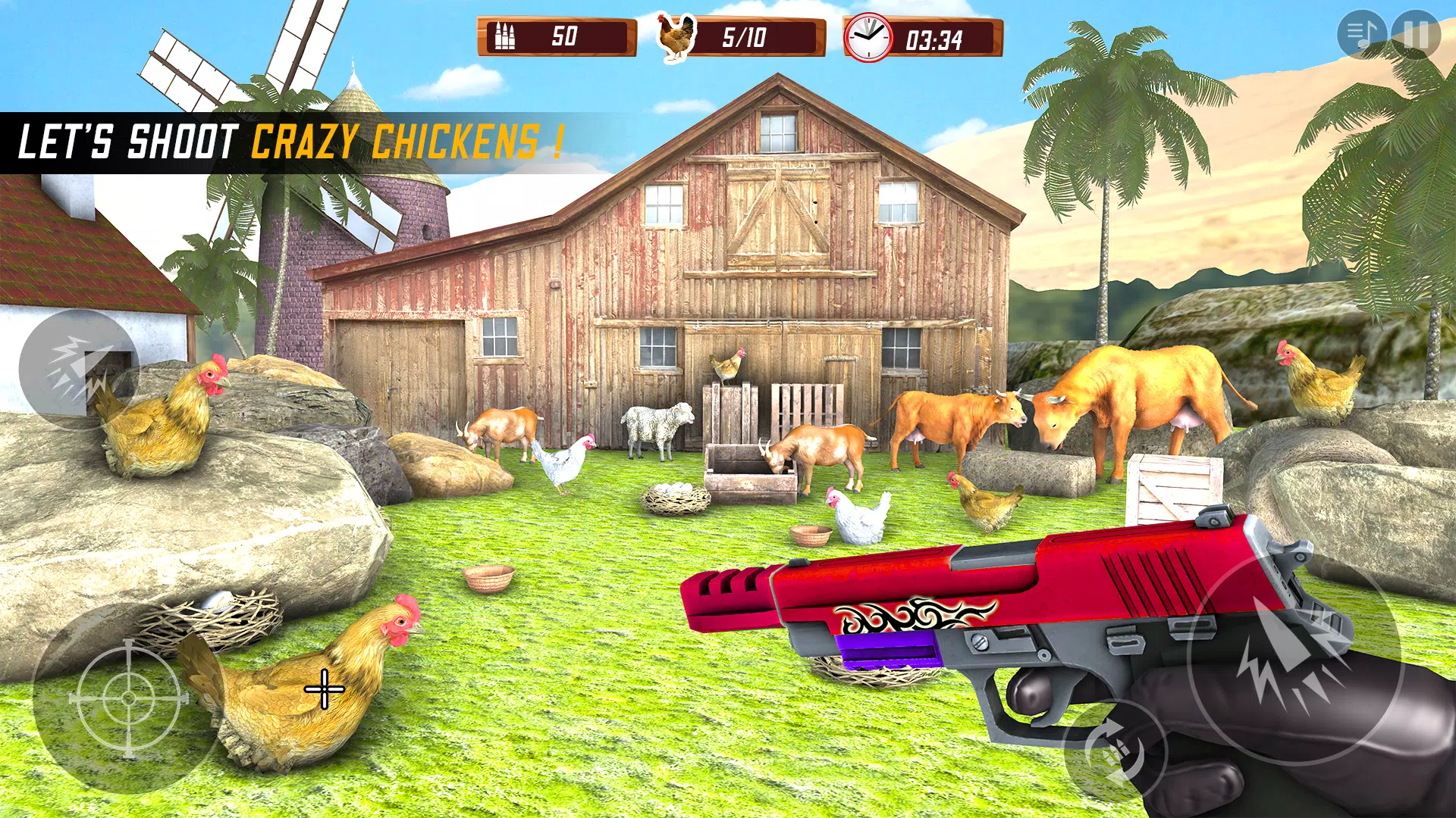 Chicken Shooting 3D Hunt Games Screenshot 4