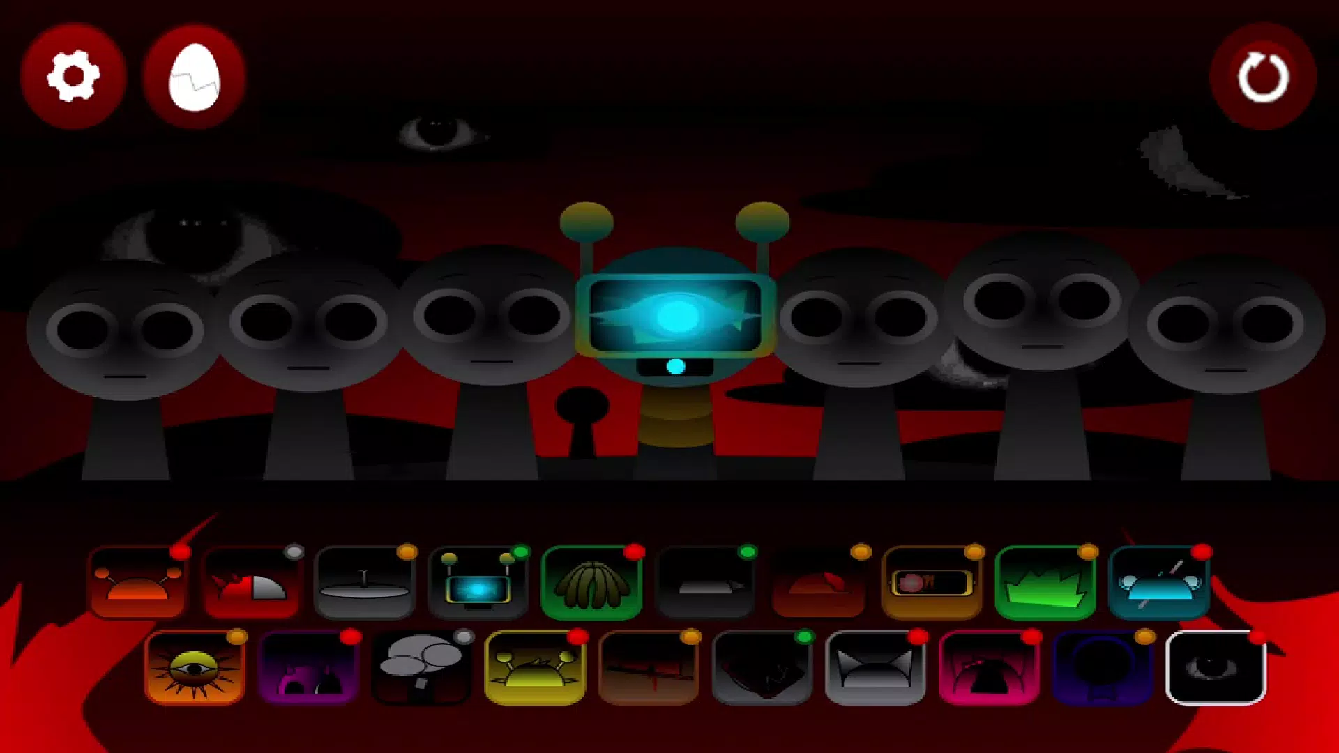 Sprunki Game Wenda Horror Mod screenshot 3