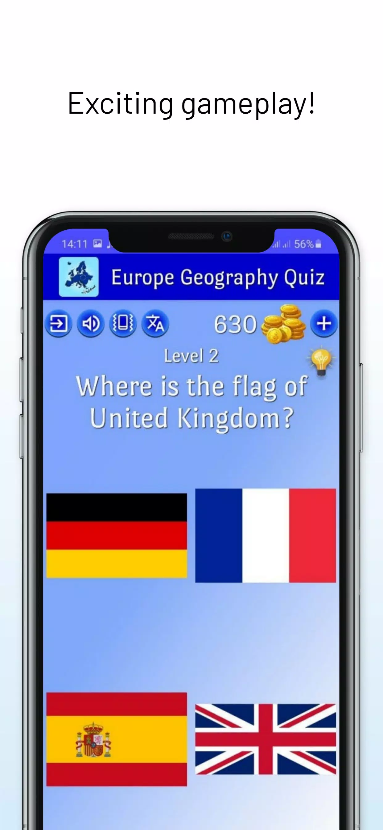 Screenshot Europe Geography Quiz 3