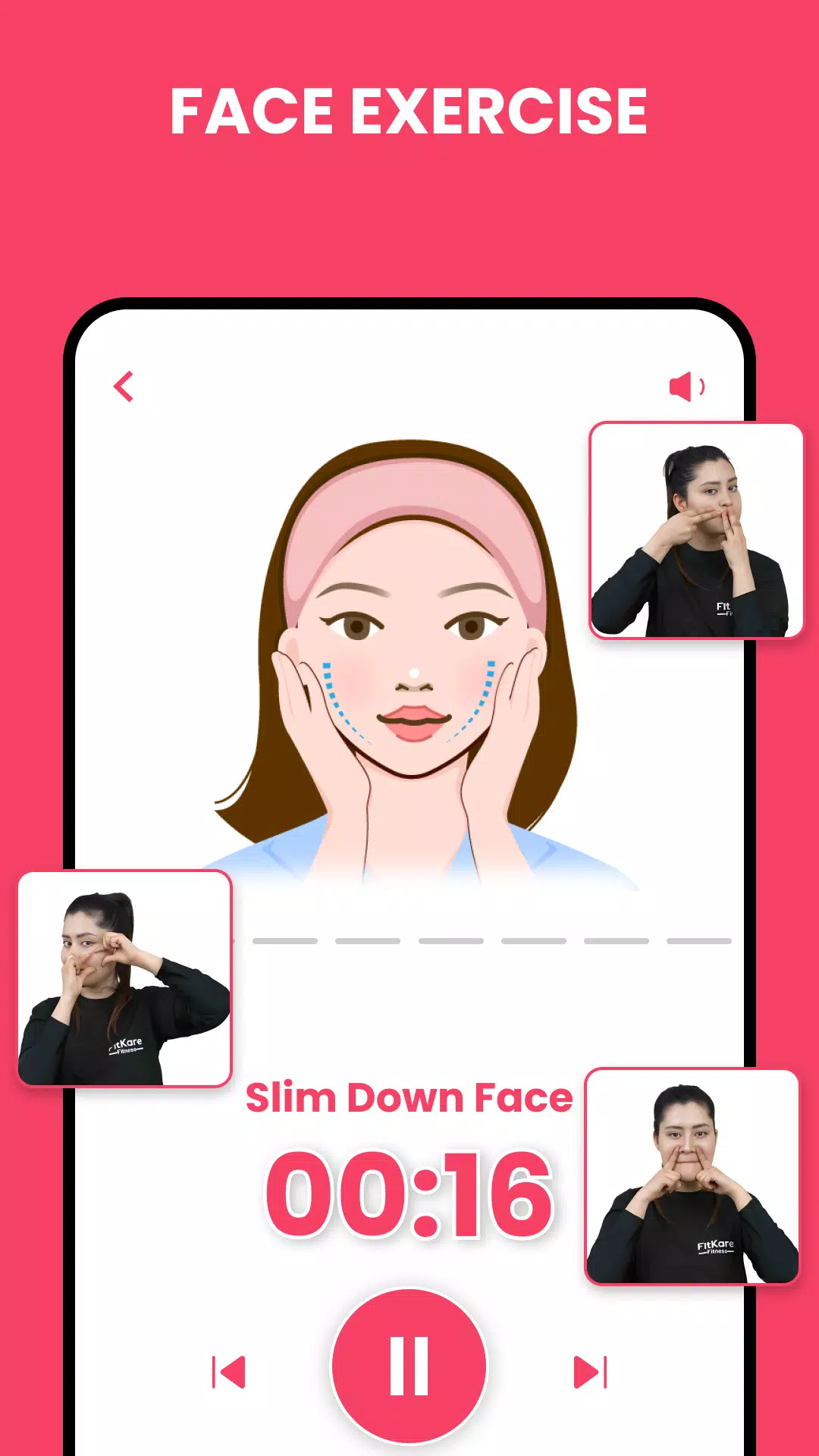 Face Yoga ဖန်သားပြင်ဓာတ်ပုံ 4