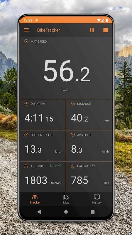 Bike Tracker zrzut ekranu 1