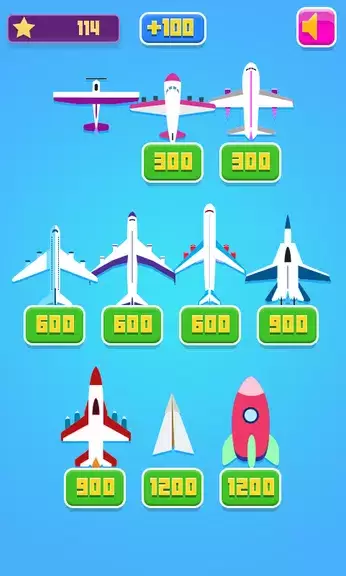 Plane Racing Game For Kids captura de pantalla 