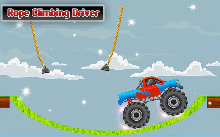 Rope Bridge Racer Car Game ekran görüntüsü 4