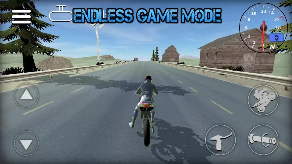 Wheelie Bike 3D game应用截图第3张