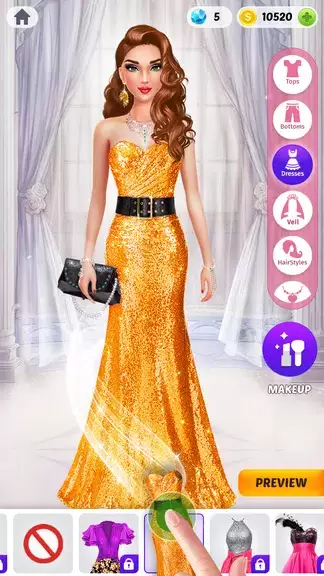 Fashion Game: Makeup, Dress Up ဖန်သားပြင်ဓာတ်ပုံ 1