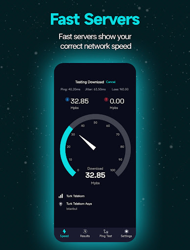 Screenshot Internet Speed Test - VPNVerse 2