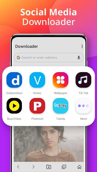 Downloader - Video Downloader zrzut ekranu 1