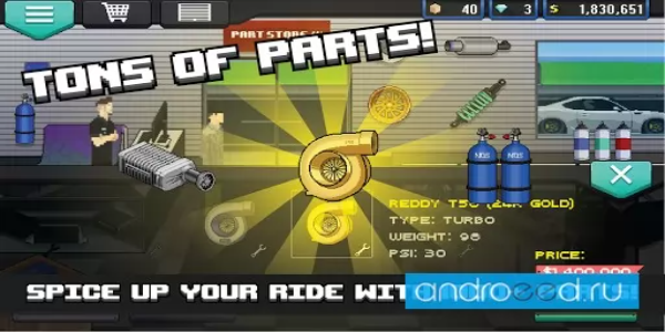 Pixel Car Racer screenshot 4