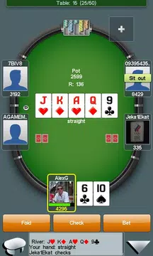 JagPlay Texas Poker экрана 4