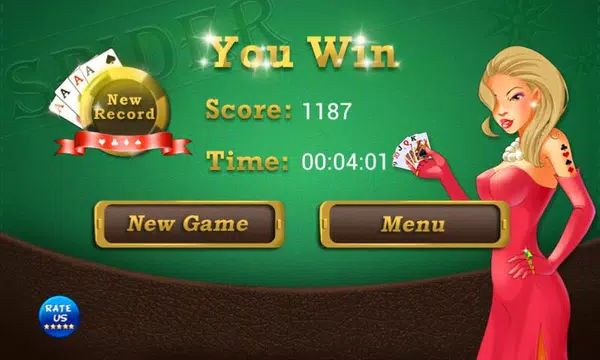 AE Spider Solitaire ảnh chụp màn hình 4