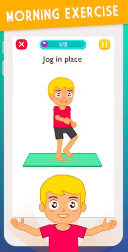 Exercise for Kids at home screenshot 1