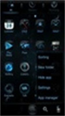 NewCentury GO Launcher EX Theme captura de pantalla 