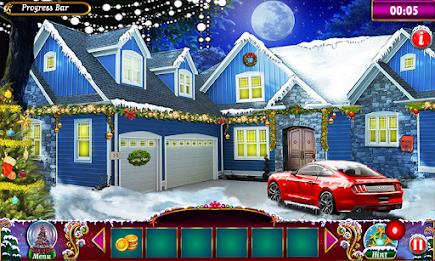 Christmas Room Escape Holidays ảnh chụp màn hình 1