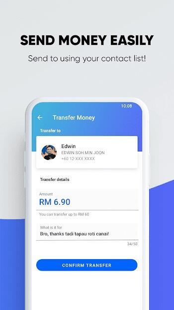 Touch n Go eWallet Mod ekran görüntüsü 3