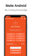 Android App Maker - No Coding ဖန်သားပြင်ဓာတ်ပုံ 1