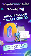 Ajaib Kripto: 0% Trading Fee экрана 2